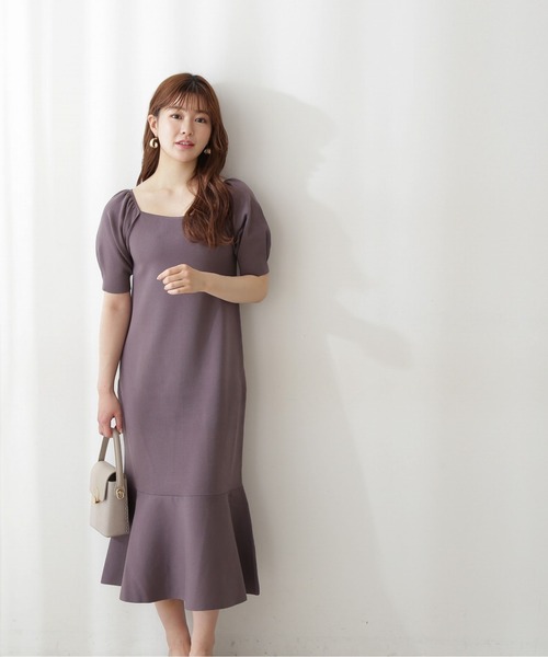 売筋 デコルテハートマーメイドニットワンピース Proportion ワンピース ワンピース ドレス Proportion Body Body Dressing プロポーションボディドレッシング のファッション 買い卸値