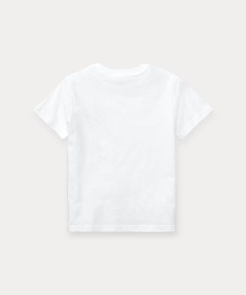 POLO RALPH LAUREN CHILDRENSWEAR(ポロ ラルフ ローレン チルドレンズウェア)の「コットン ジャージー クルーネック Tシャツ(Tシャツ/カットソー・キッズ・ホワイト・6/7/4/3)」の5枚目の写真