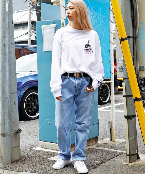 STUSSY(ステューシー)の「STUSSY/ステューシー BUDDHA LS TEE ロンT 袖プリント(Tシャツ/カットソー・メンズ・ホワイト/ブラック・M/L)」の19枚目の写真
