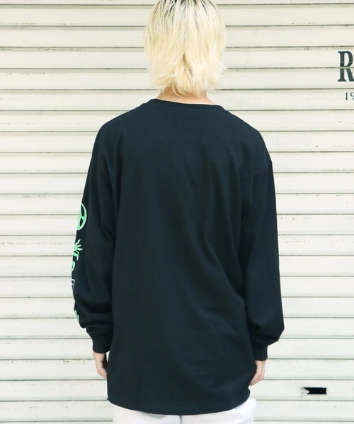 『STUSSY』ステューシー (L) バックプリントロングTシャツ STUSSY（ステューシー）の「☆STUSSY☆バックロゴプリント長袖T