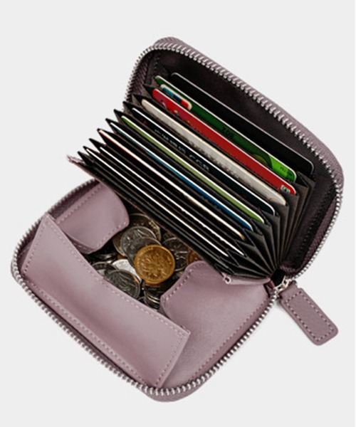 DAY CLOSET（デイ クローゼット）の「RFID スキミング防止じゃばらベーシックカードケース（カードケース・レディース・ブラック/グリーン/ミント/ライラック/イエロー・ONE SIZE）」の9枚目の写真