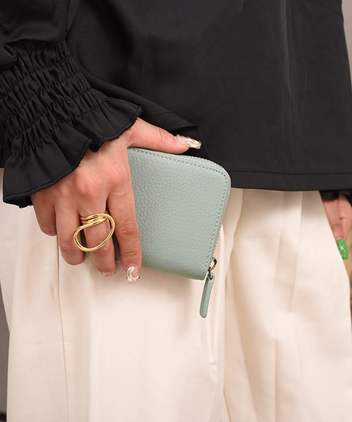DAY CLOSET（デイ クローゼット）の「RFID スキミング防止じゃばらベーシックカードケース（カードケース・レディース・ブラック/グリーン/ミント/ライラック/イエロー・ONE SIZE）」の15枚目の写真