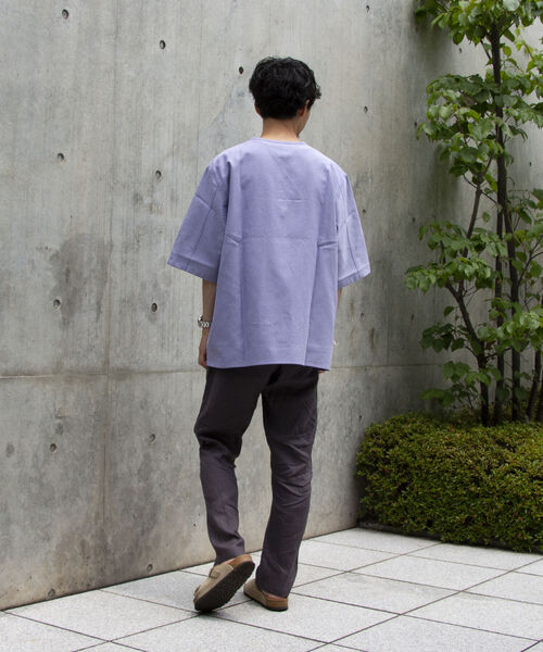 GLOSTER(グロスター)の「【GLOSTER/グロスター】《新定番》ミリタリースリーピングシャツ(シャツ/ブラウス・メンズ・ホワイト/ホワイト系その他/ブルー系その他/ライトパープル・M/L)」の22枚目の写真