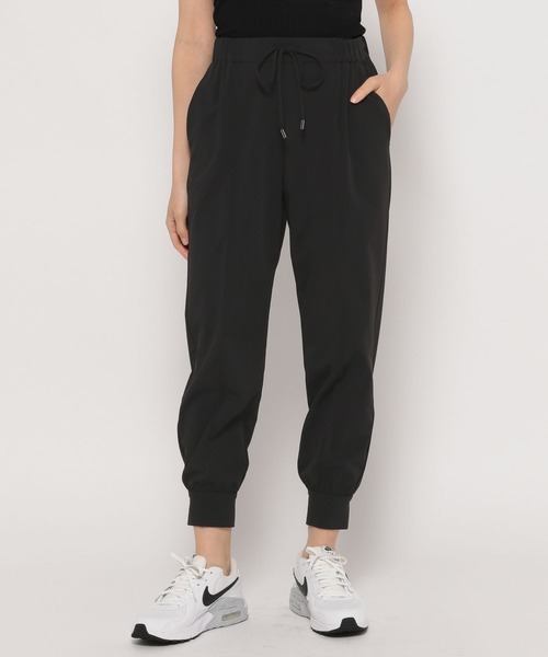 HEREIAM(ヘレイアム)の「【HEREIAM】撥水/シルキーツイルジョグパンツ(その他パンツ・レディース・ブラック/ブラウン系その他・SMALL/MEDIUM)」の7枚目の写真