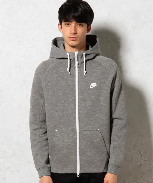 NIKE（ナイキ）の「[ナイキ]　NIKE AW77 テックフリース ジャケット　パーカー◆（パーカー・メンズ・グレー・LARGE/MEDIUM/SMALL）」の3枚目の写真
