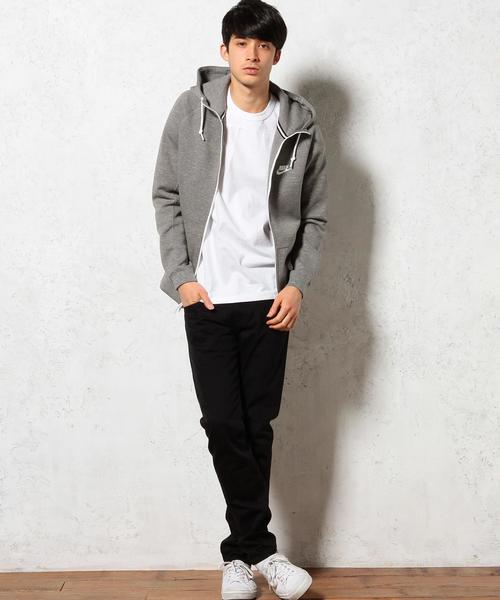 NIKE（ナイキ）の「[ナイキ]　NIKE AW77 テックフリース ジャケット　パーカー◆（パーカー・メンズ・グレー・LARGE/MEDIUM/SMALL）」の5枚目の写真