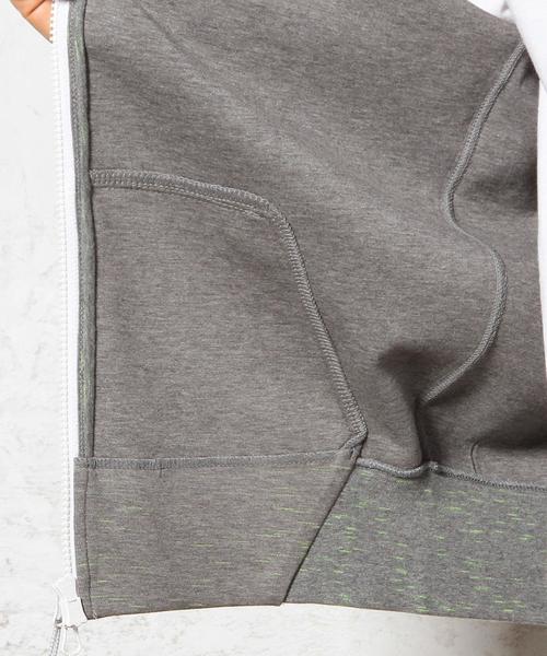 NIKE（ナイキ）の「[ナイキ]　NIKE AW77 テックフリース ジャケット　パーカー◆（パーカー・メンズ・グレー・LARGE/MEDIUM/SMALL）」の8枚目の写真