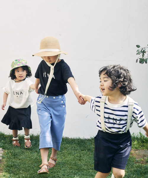 IENA ENFANT（イエナアンファン）の「《追加》【BASIC】ボーダーエトワールロゴ半袖Tシャツ kids（90‐140cm）（Tシャツ/カットソー・キッズ・ネイビー/レッド・SMALL/MEDIUM/LARGE）」の17枚目の写真