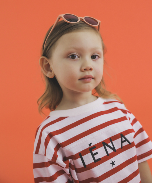 IENA ENFANT（イエナアンファン）の「《追加》【BASIC】ボーダーエトワールロゴ半袖Tシャツ kids（90‐140cm）（Tシャツ/カットソー・キッズ・ネイビー/レッド・SMALL/MEDIUM/LARGE）」の19枚目の写真