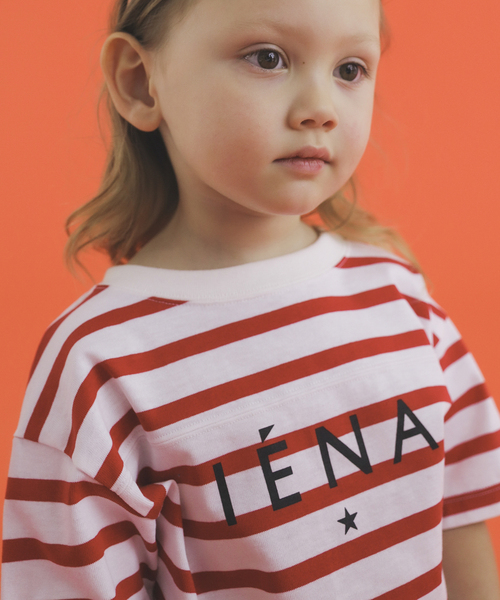 IENA ENFANT（イエナアンファン）の「《追加》【BASIC】ボーダーエトワールロゴ半袖Tシャツ kids（90‐140cm）（Tシャツ/カットソー・キッズ・ネイビー/レッド・SMALL/MEDIUM/LARGE）」の20枚目の写真