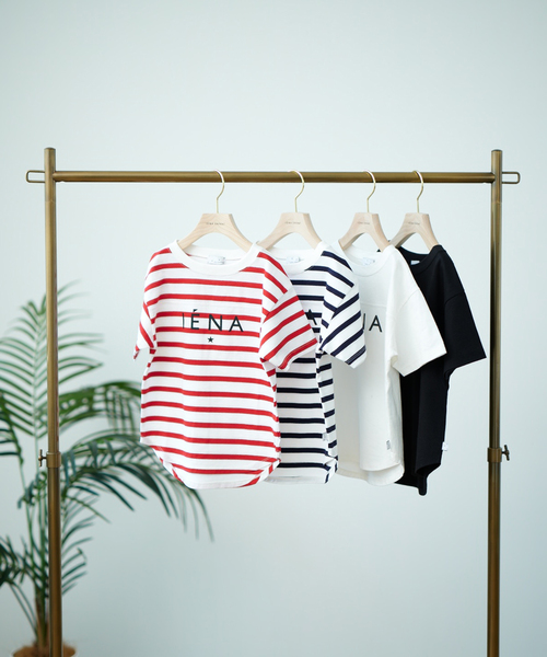 IENA ENFANT（イエナアンファン）の「《追加》【BASIC】ボーダーエトワールロゴ半袖Tシャツ kids（90‐140cm）（Tシャツ/カットソー・キッズ・ネイビー/レッド・SMALL/MEDIUM/LARGE）」の10枚目の写真