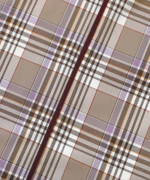 osharewalker（オシャレウォーカー）の「【廃盤】『チェック柄ジレベスト』（ベスト・レディース・ベージュ/ブラック・1/2）」の21枚目の写真