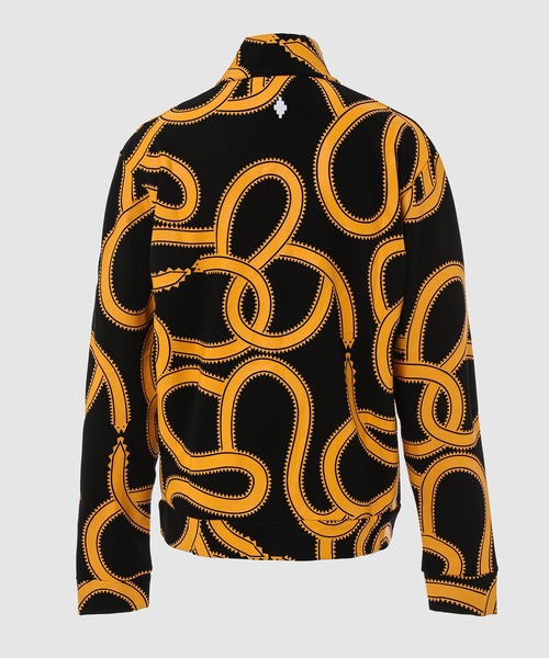 MARCELO BURLON（マルセロ・バーロン）の「ALL OVER SNAKE SLIM TRACK JKT（その他アウター・メンズ・ブラック系その他・M/L）」の2枚目の写真