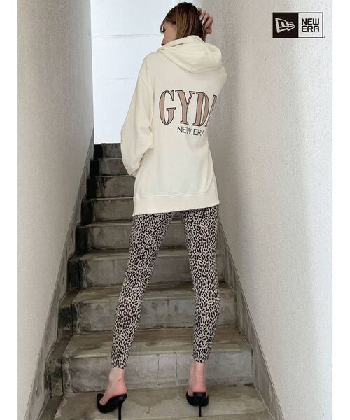 GYDA（ジェイダ）の「GYDA×NEW ERA BackLogo Big フーディー（Tシャツ/カットソー・レディース・オフホワイト/ブラック・LARGE）」の10枚目の写真