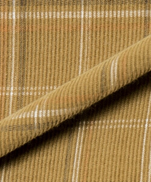 coen（コーエン）の「コーデュロイバンドカラーシャツ（シャツ/ブラウス・メンズ・グレー/ダークブラウン/ブラウン/ベージュ/ネイビー/その他1・L/M/XL/S）」の11枚目の写真