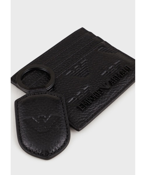 EMPORIO ARMANI(エンポリオアルマーニ)の「【エンポリオ アルマーニ】ギフトボックス レザー製 オールオーバーエンボスイーグル(その他小物・メンズ・ブラック系その他・FREE)」の6枚目の写真