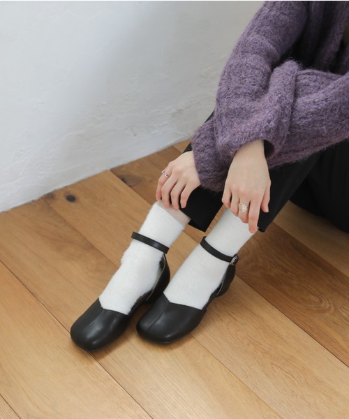 Piedi Nudi（ピエディヌーディ）の「オブリークトゥ ネックストラップ パンプス（パンプス・レディース・ブラック/ベージュ・L/S/M）」の17枚目の写真