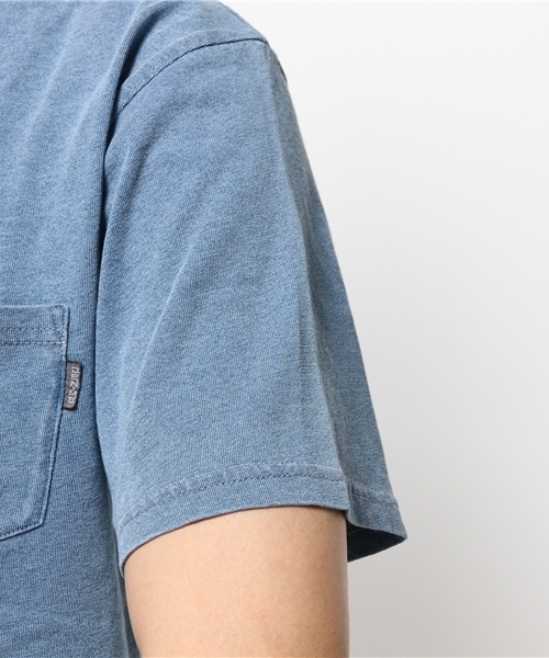 Denime(ドゥニーム)の「INDIGO CREW NECK TEE(Tシャツ/カットソー・メンズ・ブルー/ネイビー・LARGE/X-LARGE/MEDIUM)」の13枚目の写真