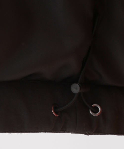 LOWRYS FARM（ローリーズファーム）の「エアサーマルフードブルゾン　298034（ライダースジャケット・レディース・アイボリー/ブラック・FREE）」の17枚目の写真