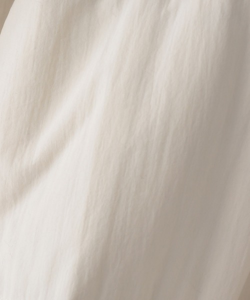 LOWRYS FARM（ローリーズファーム）の「エアサーマルフードブルゾン　298034（ライダースジャケット・レディース・アイボリー/ブラック・FREE）」の21枚目の写真