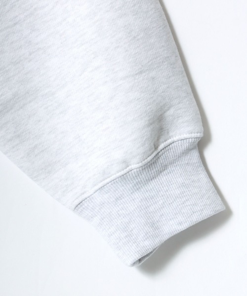 VISION STREET WEAR（ヴィジョンストリートウェア）の「VISION STREET WEAR/ヴィジョンストリートウエア ビッグシルエット 裏起毛 タギングロゴ ワッペン刺繍 スウェット パーカー（パーカー・メンズ・ネイビー/ライトグレー/ブラック/ブルー・M/L/LL）」の13枚目の写真