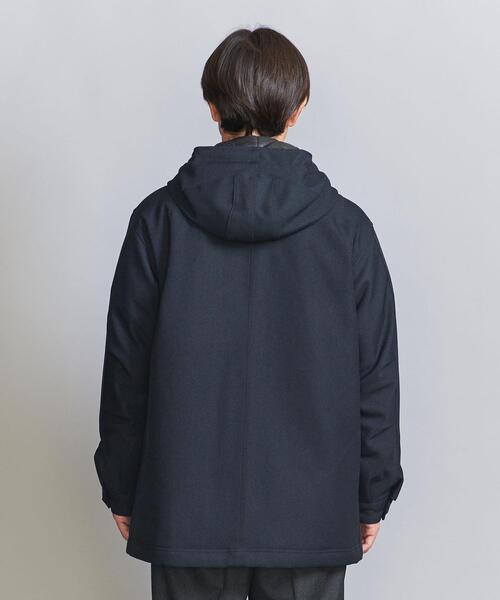 BEAUTY&YOUTH UNITED ARROWS(ビューティーアンドユースユナイテッドアローズ)の「テック サージ パデッド ショート コート(モッズコート・メンズ・ダークグレー/ネイビー・S/M/L/XL)」の5枚目の写真
