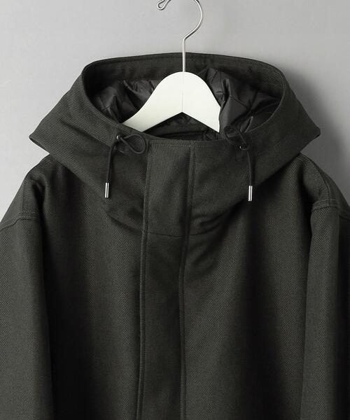 ※美品ウールショートコート　ユナイテッドアローズ UNITED ARROWS ユナイテッドアローズ district ボンディング