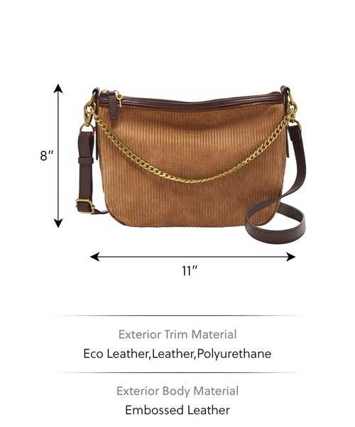 FOSSIL(フォッシル)の「フォッシル 斜めがけバッグ レディース レザー マルチ スマホ収納可 ZB1807249(メッセンジャーバッグ・レディース・マルチ・FREE)」の8枚目の写真