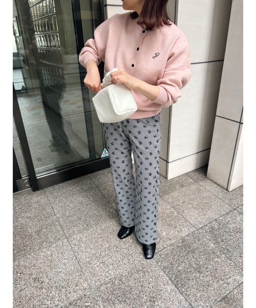 JUMELLE（ジュメロ）の「ブーケチェックパンツ（スラックス・レディース・ブラック・SMALL/MEDIUM）」の17枚目の写真