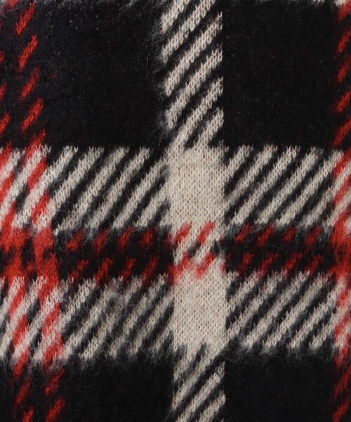 INGNI（イング）の「チェック柄ニットカーディガン（カーディガン/ボレロ・レディース・ブルー/マスタード/ベージュ・M）」の7枚目の写真