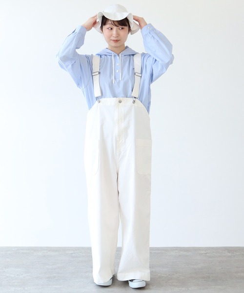ビュルデサボン  オーバーオール bulle de savon（ビュルデサボン）の「KapokTwill