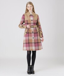 バーバリーブルーレーベル　クレストブリッジ　ステンカラーコート　ノバチェック COAT COLLECTION｜BLUE LABEL CRESTBRIDGE(ブルーレーベル・クレスト