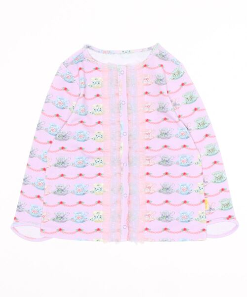 fafa(フェフェ)の「FABIAN | カーディガン(カーディガン/ボレロ・キッズ・ライラック・110/130/140/120)」の1枚目の写真