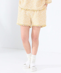 Another Edition | ツイードジャカードショートパンツ/ AEBC 　ツイードJQ S/PT(その他パンツ)