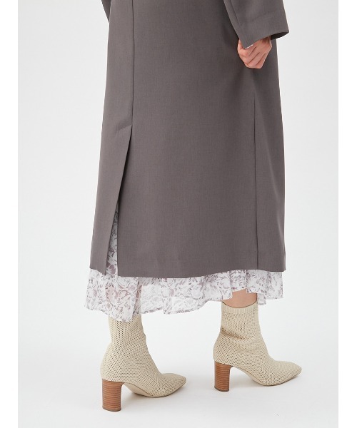 FRAY I.D（フレイアイディー）の「デザインショールカラーコート