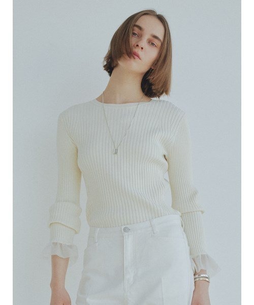 styling/（スタイリング）の「ドッキングニットトップス（ニット