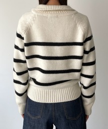canal jean El mar フェザーハーフジップニット キャナルジーン CANAL JEAN El mar フェザーハーフジップニット