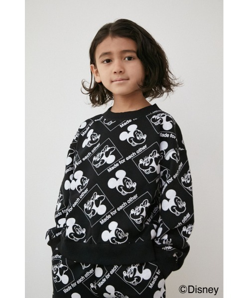 AZUL by moussy（アズールバイマウジー）の「AJUGA.×AZUL KIDS SWEAT/AJUGA.×AZUL キッズスウェット（スウェット・キッズ・パープル/ライトブルー/杢グレー/ブラック系その他・MEDIUM/SMALL）」の2枚目の写真