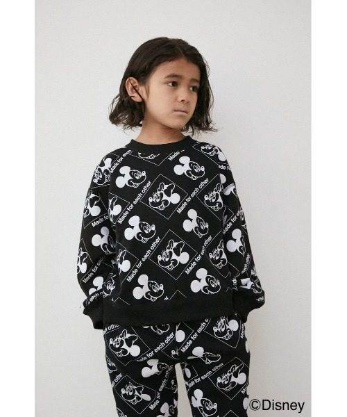 AZUL by moussy（アズールバイマウジー）の「AJUGA.×AZUL KIDS SWEAT/AJUGA.×AZUL キッズスウェット（スウェット・キッズ・パープル/ライトブルー/杢グレー/ブラック系その他・MEDIUM/SMALL）」の5枚目の写真