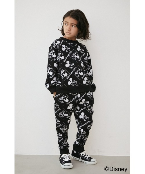 AZUL by moussy（アズールバイマウジー）の「AJUGA.×AZUL KIDS SWEAT/AJUGA.×AZUL キッズスウェット（スウェット・キッズ・パープル/ライトブルー/杢グレー/ブラック系その他・MEDIUM/SMALL）」の7枚目の写真