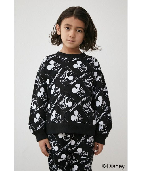 AZUL by moussy（アズールバイマウジー）の「AJUGA.×AZUL KIDS SWEAT/AJUGA.×AZUL キッズスウェット（スウェット・キッズ・パープル/ライトブルー/杢グレー/ブラック系その他・MEDIUM/SMALL）」の8枚目の写真