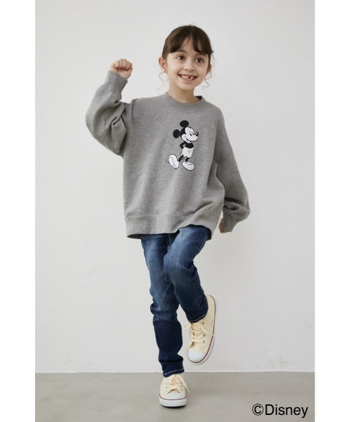 AZUL by moussy（アズールバイマウジー）の「AJUGA.×AZUL KIDS SWEAT/AJUGA.×AZUL キッズスウェット（スウェット・キッズ・パープル/ライトブルー/杢グレー/ブラック系その他・MEDIUM/SMALL）」の18枚目の写真