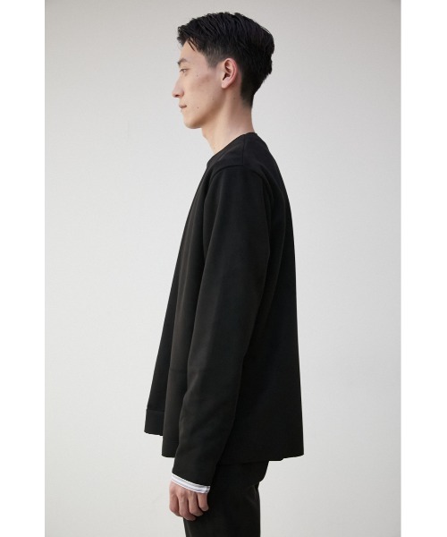 AZUL by moussy（アズールバイマウジー）の「PRIMAVERA FAUX SUEDE TOPPER/プリマベーラフェイクスエードトッパー（ノーカラージャケット・メンズ・ブラック/グレー/ベージュ・MEDIUM/LARGE）」の8枚目の写真