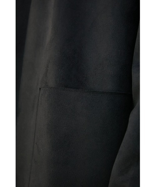 AZUL by moussy（アズールバイマウジー）の「PRIMAVERA FAUX SUEDE TOPPER/プリマベーラフェイクスエードトッパー（ノーカラージャケット・メンズ・ブラック/グレー/ベージュ・MEDIUM/LARGE）」の13枚目の写真