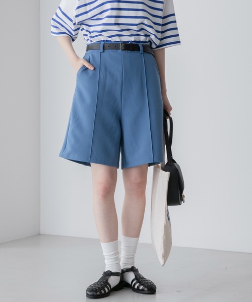 the row バミューダパンツ ウィメンズ パンツ＆ショーツ：パンツ、ワイドレッグパンツ