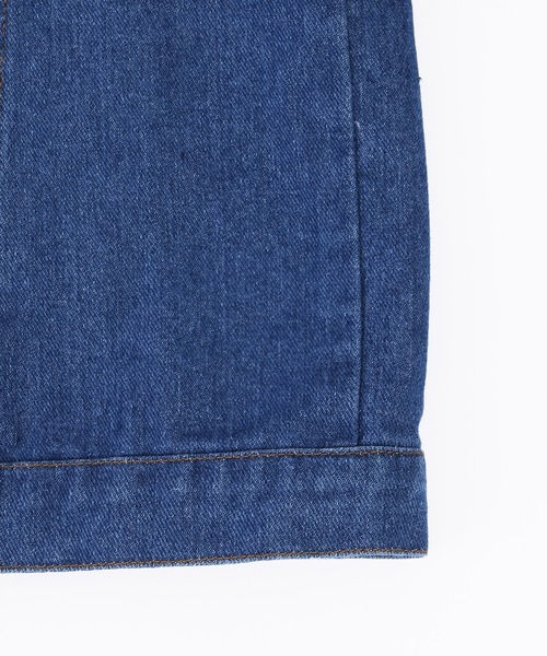 PHILLY(フィリー)の「フリルカラーショートデニムジャケット(デニムジャケット・レディース・ブルー・FREE)」の12枚目の写真