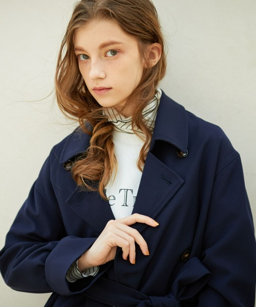 LE SOUK HOLIDAY(ルスークホリデー)の「メローハイネックカットプルオーバー(Tシャツ/カットソー・レディース・オフホワイト/グリーン/ブラック・L/M)」の14枚目の写真