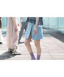 Ray BEAMS | Ray BEAMS / サマーツイード ミニ スカート(スカート)