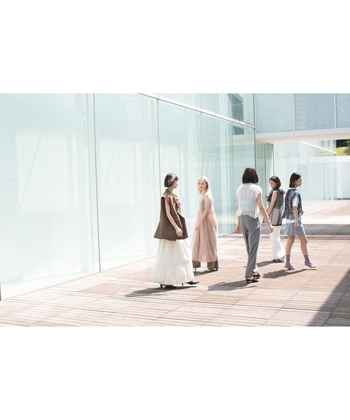 Ray BEAMS（レイビームス）の「Ray BEAMS / サマーツイード ミニ スカート（スカート・レディース・ライトブルー/グリーン系その他3・0/1）」の18枚目の写真