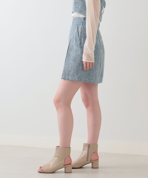 Ray BEAMS（レイビームス）の「Ray BEAMS / サマーツイード ミニ スカート（スカート・レディース・ライトブルー/グリーン系その他3・0/1）」の11枚目の写真